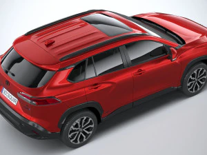 Toyota Corolla Cross Hybrid 2023 3D Model