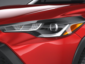 Toyota Corolla Cross Hybrid 2023 Modèle 3D