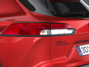 Toyota Corolla Cross Hybrid 2023 Modèle 3D