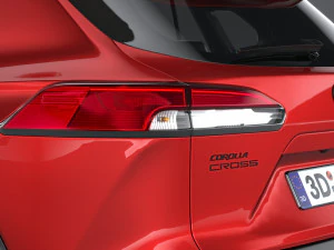 Toyota Corolla Cross Hybrid 2023 3D Model