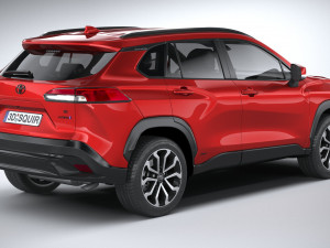 Toyota Corolla Cross Hybrid 2023 Modèle 3D
