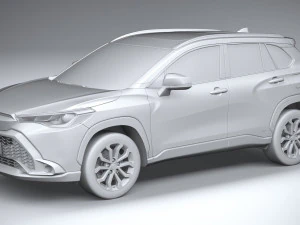 Toyota Corolla Cross Hybrid 2023 3D Model