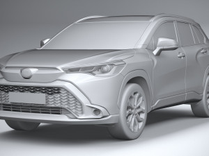 Toyota Corolla Cross Hybrid 2023 Modèle 3D