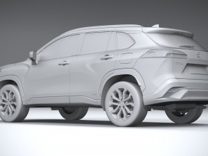 Toyota Corolla Cross Hybrid 2023 Modèle 3D