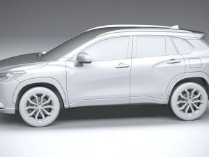 Toyota Corolla Cross Hybrid 2023 3D Model