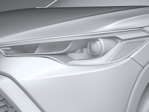 Toyota Corolla Cross Hybrid 2023 Modèle 3D
