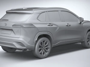 Toyota Corolla Cross Hybrid 2023 3D Model