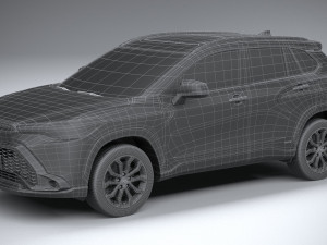 Toyota Corolla Cross Hybrid 2023 Modèle 3D
