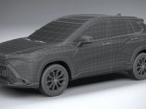 Toyota Corolla Cross Hybrid 2023 3D Model