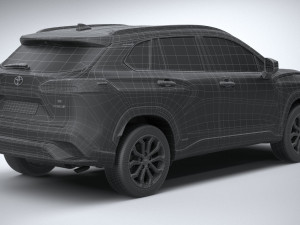 Toyota Corolla Cross Hybrid 2023 Modèle 3D