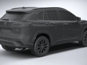 Toyota Corolla Cross Hybrid 2023 3D Model