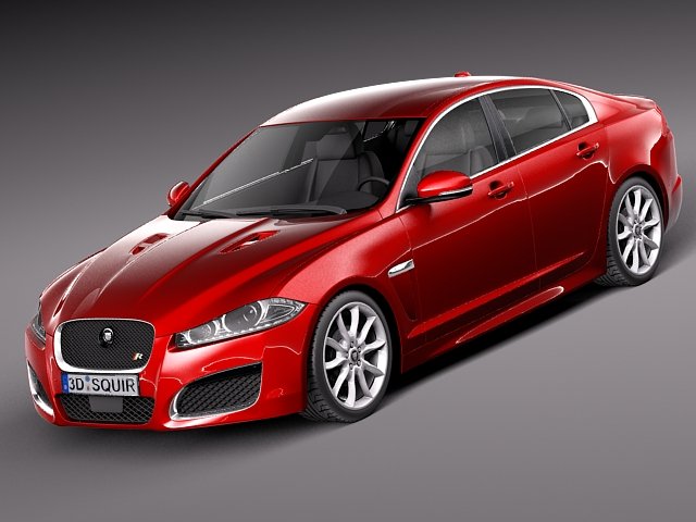Jaguar XKR 2012 Modelo 3D .c4d .max .obj .3ds .fbx .stl .blend 