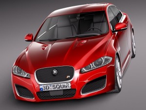 Jaguar XKR 2012 Modelo 3D