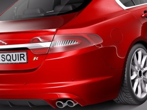 Jaguar XKR 2012 Modelo 3D