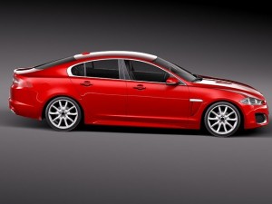 Jaguar XKR 2012 Modelo 3D
