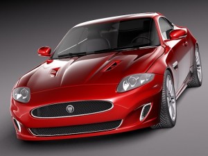 Jaguar XKR 2012 Model 3D
