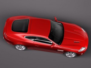 Jaguar XKR 2012 Model 3D