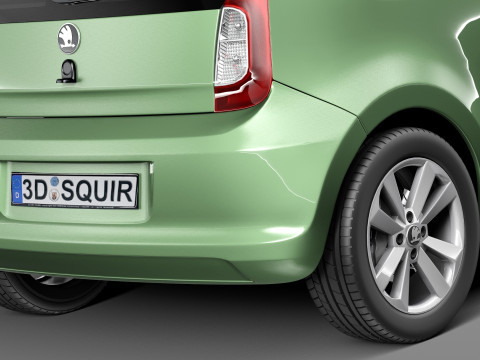 Skoda CitiGo 2013 Model 3D