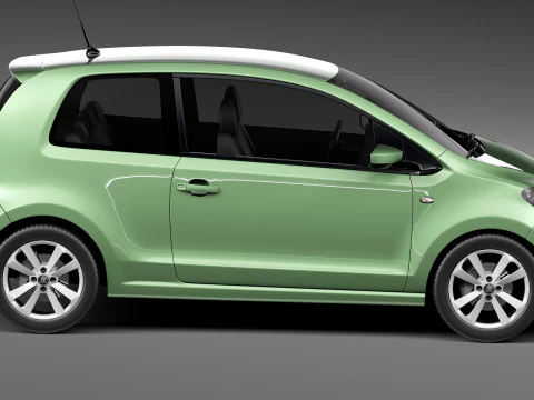 Skoda CitiGo 2013 3D Model