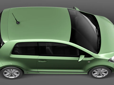 Skoda CitiGo 2013 3D Model
