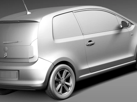 Skoda CitiGo 2013 3D Model