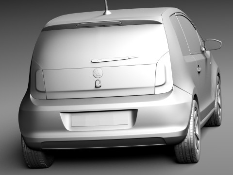 Skoda CitiGo 2013 Model 3D