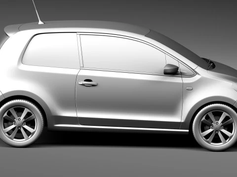 Skoda CitiGo 2013 3D Model