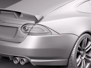 Jaguar XKR-S 2012 3D Model