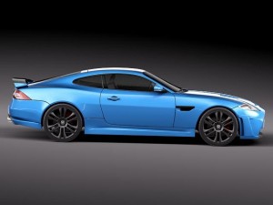 Jaguar XKR-S 2012 3D Model