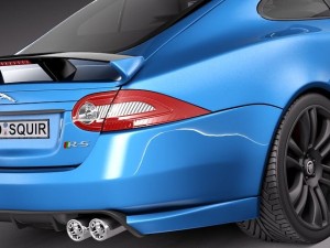Jaguar XKR-S 2012 3D Model