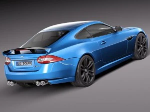 Jaguar XKR-S 2012 3D Model
