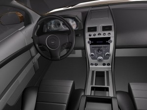 Aston Martin Virage 2012 3D 모델