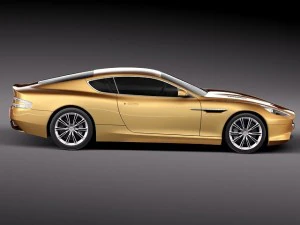 Aston Martin Virage 2012 3D Model