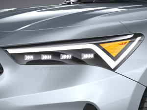 Acura Integra 2023 Modelo 3D