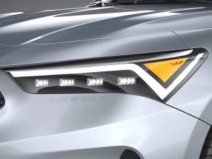 Acura Integra 2023 3D Model