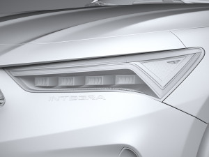 Acura Integra 2023 Modelo 3D