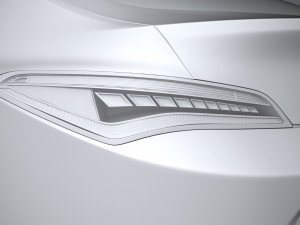 Acura Integra 2023 Modelo 3D