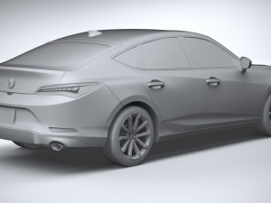 Acura Integra 2023 Modelo 3D