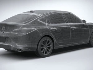 Acura Integra 2023 3D Model