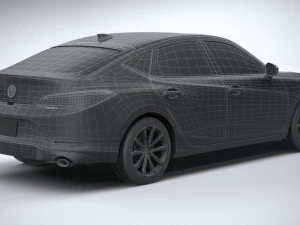 Acura Integra 2023 3D Model
