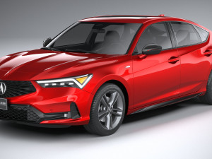 Acura Integra A-Spec 2023 3D Model