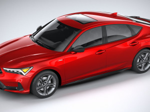 Acura Integra A-Spec 2023 3D Model