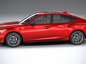 Acura Integra A-Spec 2023 3D Model