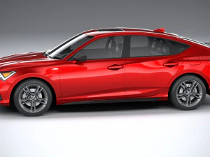 Acura Integra A-Spec 2023 3D Model