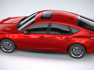 Acura Integra A-Spec 2023 3D Model