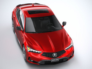 Acura Integra A-Spec 2023 3D Model