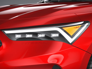 Acura Integra A-Spec 2023 3D Model