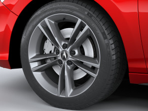 Acura Integra A-Spec 2023 3D Model