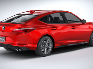 Acura Integra A-Spec 2023 3D Model