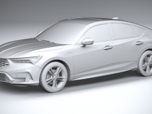Acura Integra A-Spec 2023 3D Model